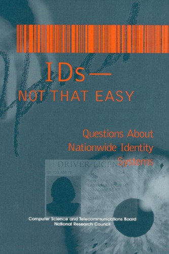 IDs -- Not That Easy Questions: About Nationwide Identity Systems
