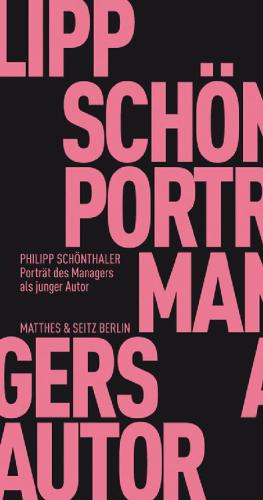 Portrait des Managers als junger Autor: zum Verhältnis von Wirtschaft und Literatur: eine Handreichung