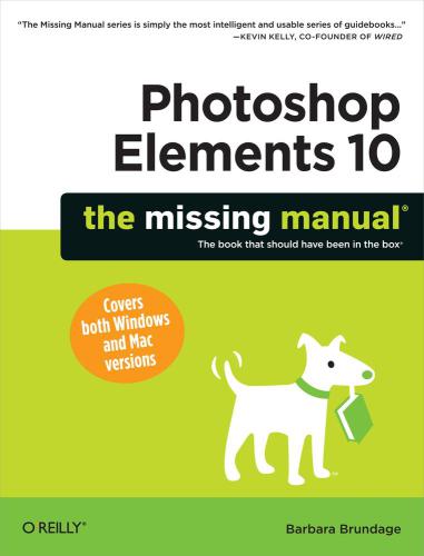 Photoshop Elements 10: the Missing Manual