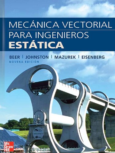 Mecánica vectorial para ingenieros : Estática, novena edición