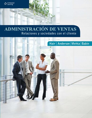 Administración de ventas: relaciones y sociedades con el cliente