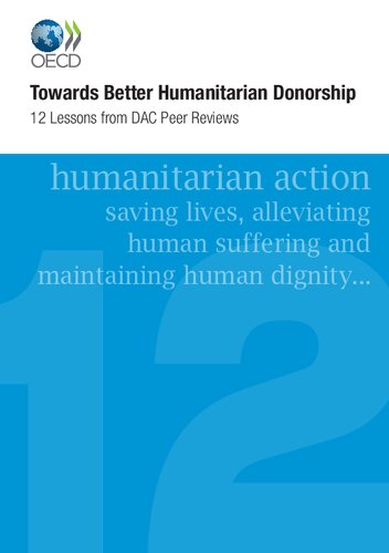 Towards Better Humanitarian Donorship