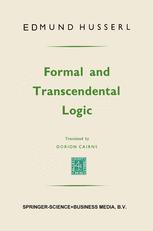 Formal and Transcendental Logic