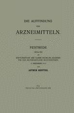Die Auffindung von Arzneimitteln: Festrede