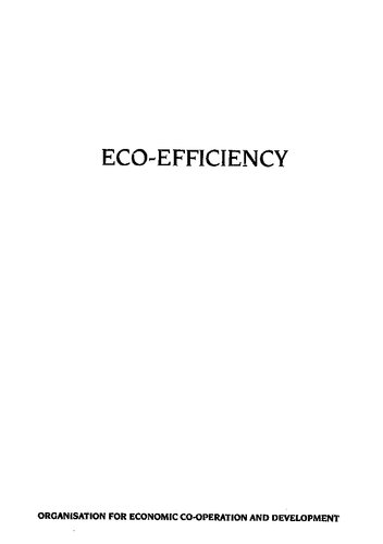 Eco-efficiency