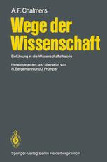 Wege der Wissenschaft: Einführung in die Wissenschaftstheorie
