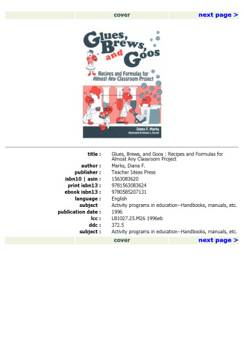 Glues Brews and Goos