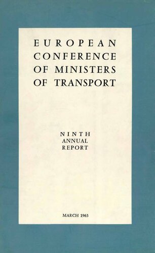 European Conference of Minister - European Conference of Minister