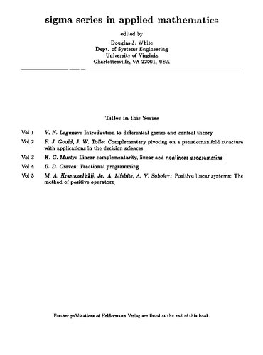 Positive Linear Systems: The Method of Positive Operators