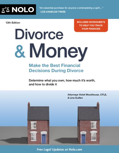 Divorce & Money: Make the Best Financial Decisions During Divorce 13th Edition