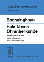 Hals-Nasen-Ohrenheilkunde für Medizinstudenten