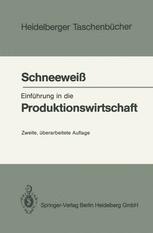 Einführung in die Produktionswirtschaft