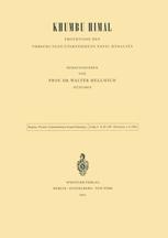 Khumbu Himal: Ergebnisse des Forschungsunternehmens Nepal Himalaya