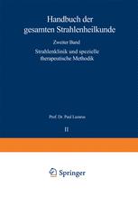 Strahlenklinik und spezielle therapeutische Methodik