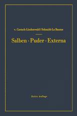 Salben · Puder · Externa: Die äußeren Heilmittel der Medizin