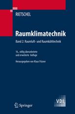 Raumklimatechnik – Band 2: Raumluft- und Raumkühltechnik