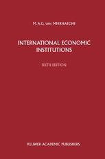 International Economic Institutions