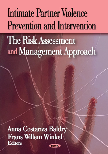 Intimate Partner Violence Prevention and Intervention: The Risk Assessment and Management Approach