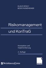Risikomanagement und KonTraG: Konzeption und Implementierung