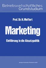 Marketing: Einführung in die Absatzpolitik