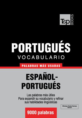 Vocabulario español-portugués: 9000 palabras más usadas