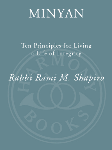 Minyan: ten principles for living a life of integrity