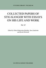 Collected Papers of Stig Kanger with Essays on His Life and Work: Vol. II