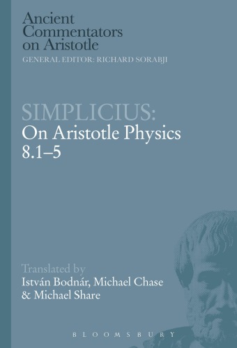 On Aristotle physics 8.1-5