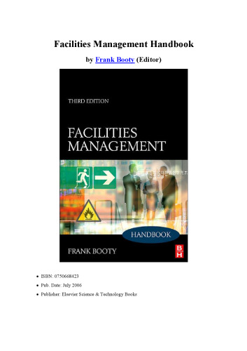 Facilities Management Handbook