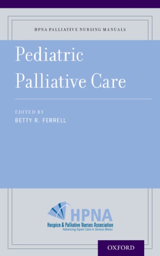 Pediatric palliative care