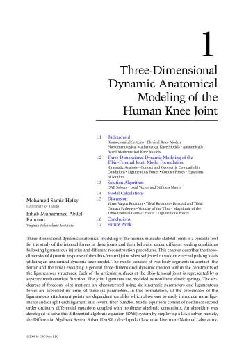 Musculoskeletal Models and Techniques