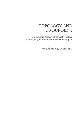 Topology and groupoids