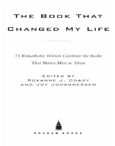 The Book That Changed My Life