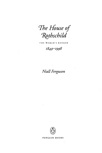 The house of rothschild: volume 2