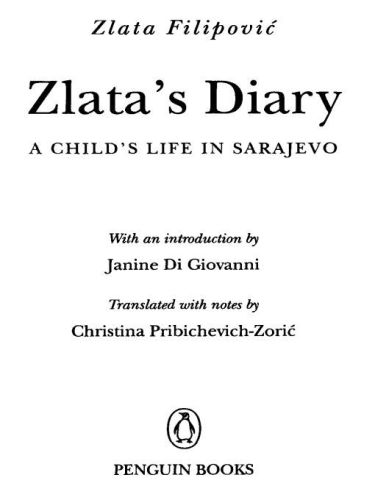 Zlata's diary: a child's life in wartime sarajevo