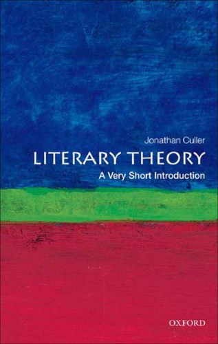 Literary theory: a very short introduction