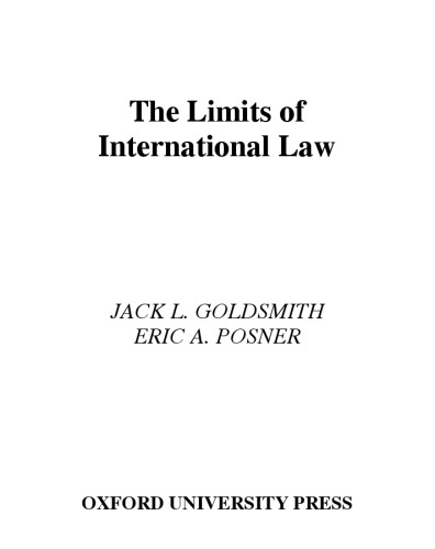 The limits of international law