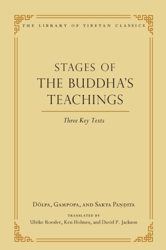 Stages of the Buddha's teachings: three key texts