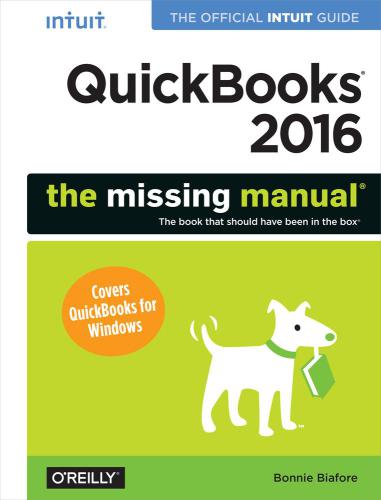 QuickBooks 2016: the missing manual