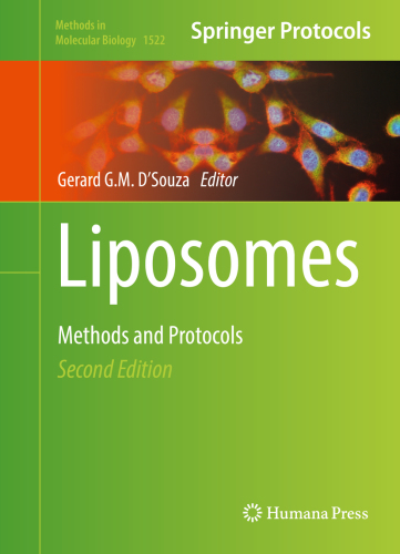 Liposomes: methods and protocols
