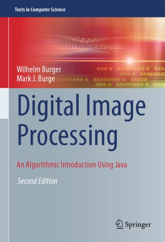 Digital Image Processing An Algorithmic Introduction Using Java