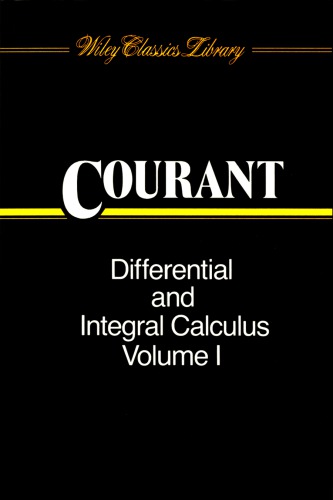 Differential and integral calculus VOL 1