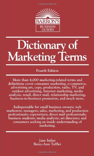 Dictionary of Marketing Terms