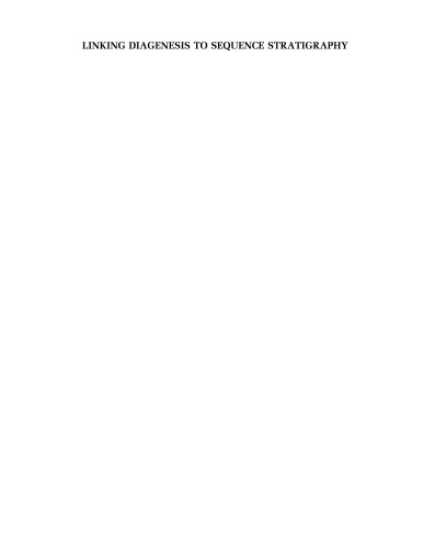 Linking diagenesis to sequence stratigraphy