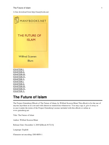 The future of Islam