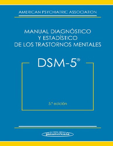 Manual Diagnóstico y Estadístico de los Trastornos Mentales