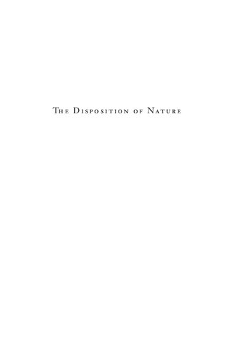 The Disposition of Nature: Environmental Crisis and World Literature