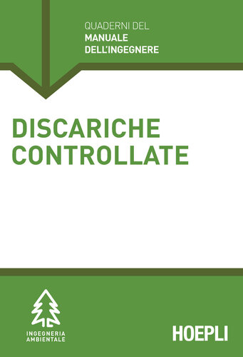 Discariche controllate. Sezione Ingegneria ambientale