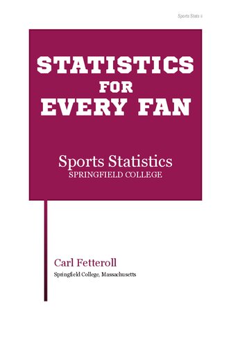 Statistics for Every Fan: Springfield College Sports Statistics