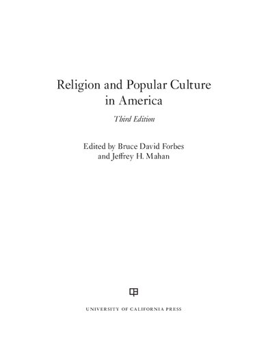 Religion and Popular Culture in America